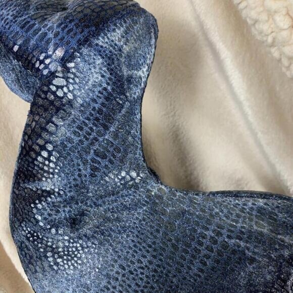 NWT Russ Zonies Plato Earth Zone Brontosaurus Blue Dinosaur Plush Stuffed Toy - Picture 13 of 14